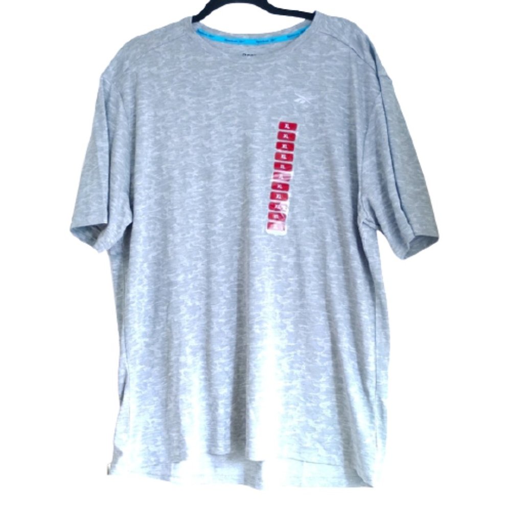 Reebok | grey loose long running t-shirt